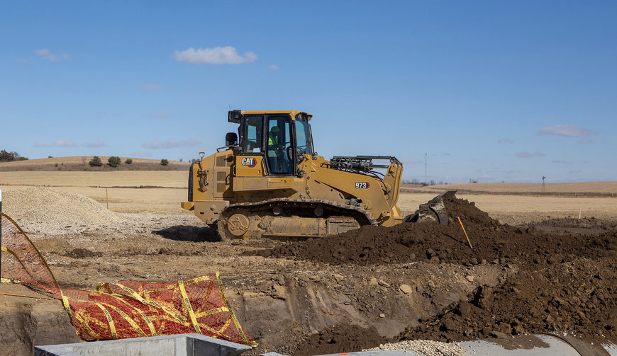 New 973 Rounds Out Updated Cat® Track Loader Lineup